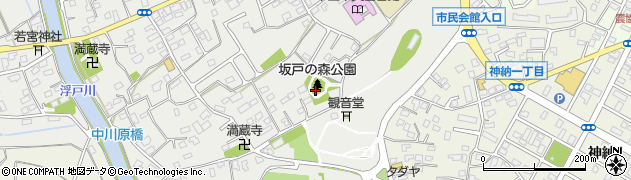 坂戸の森公園周辺の地図