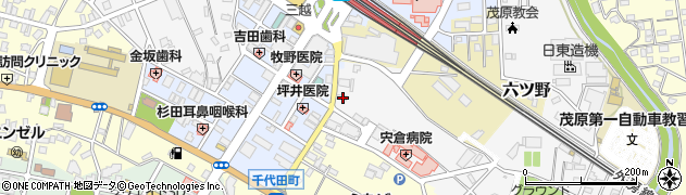 千葉県茂原市高師707周辺の地図