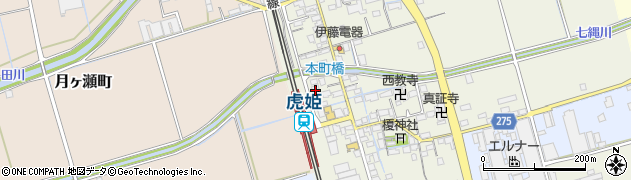 北川電気設備周辺の地図