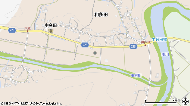 〒917-0354 福井県小浜市和多田の地図