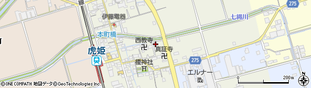 滋賀県長浜市大寺町533周辺の地図