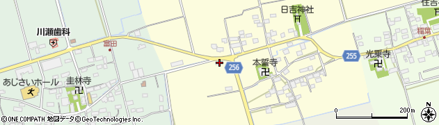 滋賀県長浜市香花寺町136周辺の地図