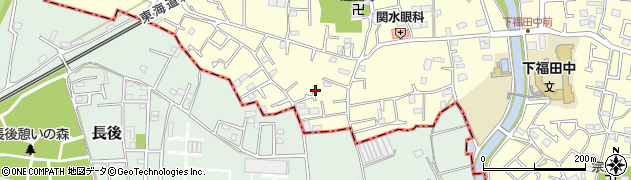 下福田南なかよし公園周辺の地図