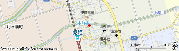 滋賀県長浜市大寺町654周辺の地図