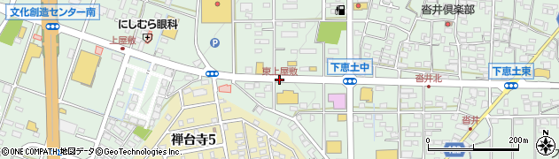 東上屋敷周辺の地図