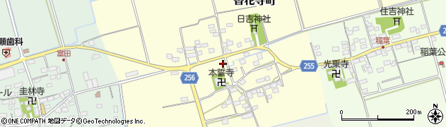 滋賀県長浜市香花寺町周辺の地図