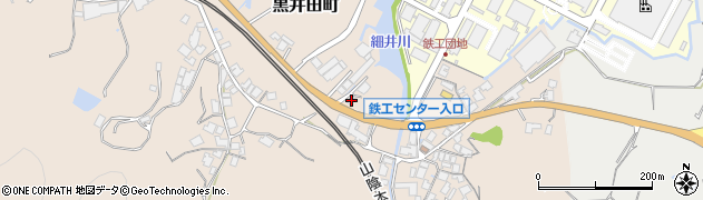 島根県安来市黒井田町2053周辺の地図
