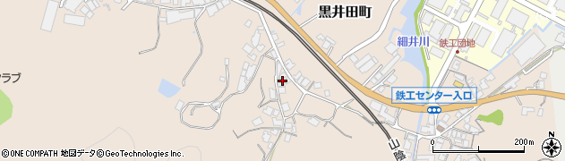 島根県安来市黒井田町1005周辺の地図