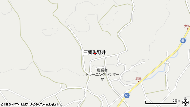 〒509-7123 岐阜県恵那市三郷町野井の地図