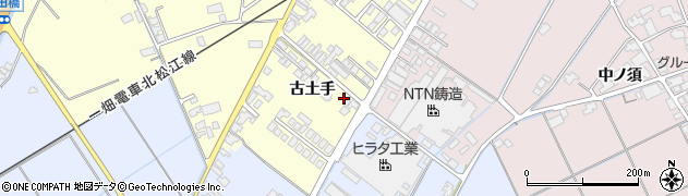 島根県出雲市平田町1958周辺の地図