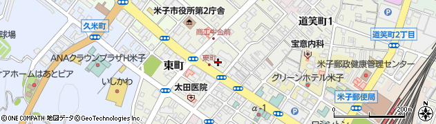 中国労働金庫　ローンセンター米子周辺の地図