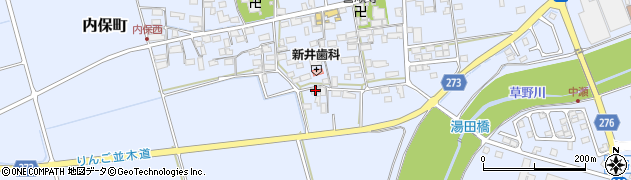 滋賀県長浜市内保町1431周辺の地図