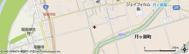 滋賀県長浜市月ヶ瀬町1141周辺の地図