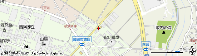 むすんｄｅらいす綾瀬店周辺の地図