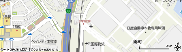 神奈川県横浜市中区錦町8周辺の地図