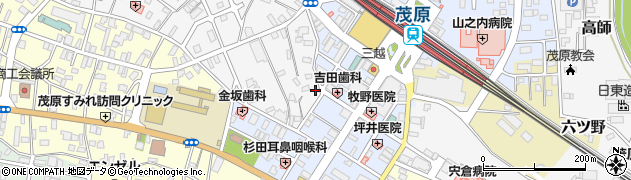 千葉県茂原市高師840周辺の地図