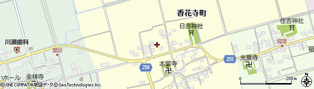滋賀県長浜市香花寺町407周辺の地図