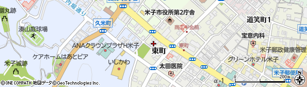 三菱電機ビルソリューションズ株式会社　米子営業所周辺の地図