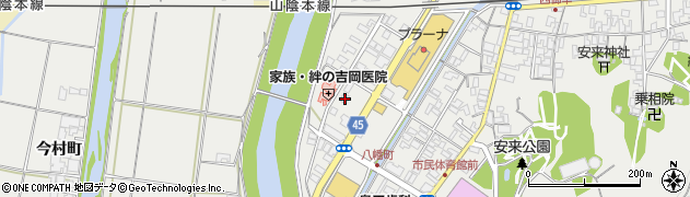 島根県安来市安来町767周辺の地図