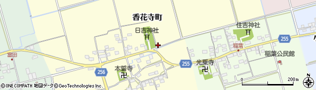 滋賀県長浜市香花寺町552周辺の地図