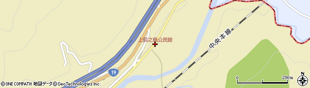 上荻之島公民館周辺の地図
