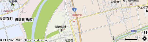 滋賀県長浜市月ヶ瀬町286周辺の地図