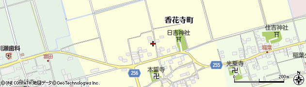 滋賀県長浜市香花寺町433周辺の地図
