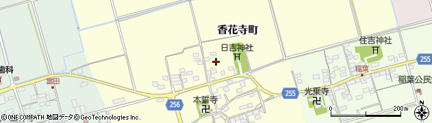 滋賀県長浜市香花寺町443周辺の地図