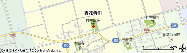滋賀県長浜市香花寺町463周辺の地図