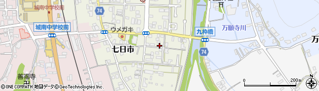 京都府舞鶴市七日市150周辺の地図