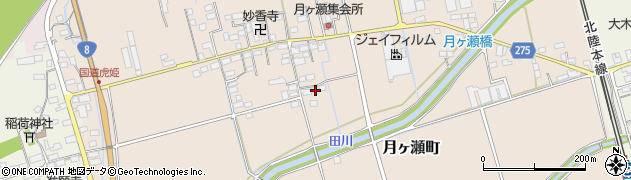滋賀県長浜市月ヶ瀬町471周辺の地図