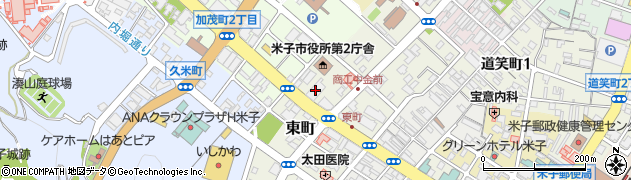 大阪シーリング印刷株式会社　米子営業所周辺の地図