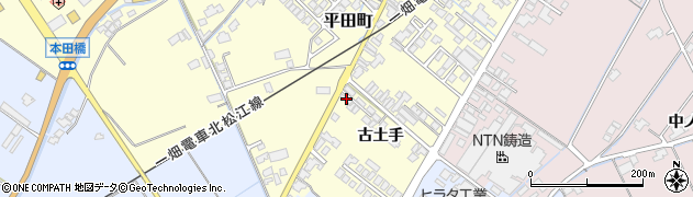島根県出雲市平田町1956周辺の地図