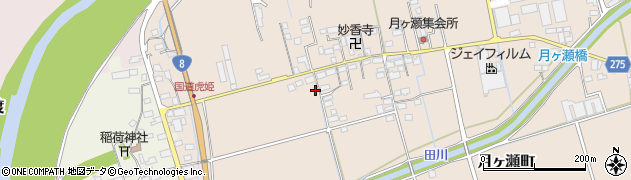 滋賀県長浜市月ヶ瀬町404周辺の地図
