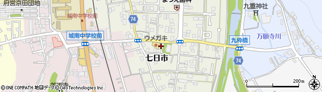 京都府舞鶴市七日市99周辺の地図