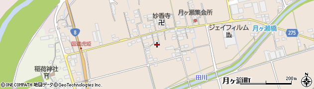 滋賀県長浜市月ヶ瀬町418周辺の地図