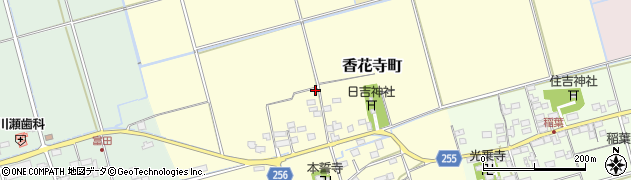 滋賀県長浜市香花寺町430周辺の地図