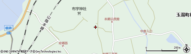 島根県松江市玉湯町林485周辺の地図