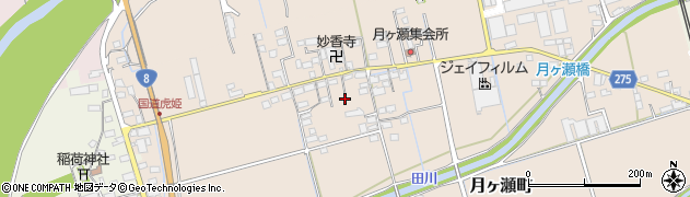 滋賀県長浜市月ヶ瀬町424周辺の地図