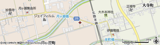 滋賀県長浜市月ヶ瀬町583周辺の地図