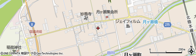 滋賀県長浜市月ヶ瀬町477周辺の地図
