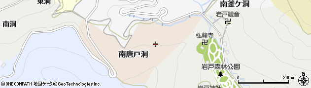 岐阜県岐阜市南唐戸洞周辺の地図