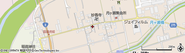 滋賀県長浜市月ヶ瀬町417周辺の地図