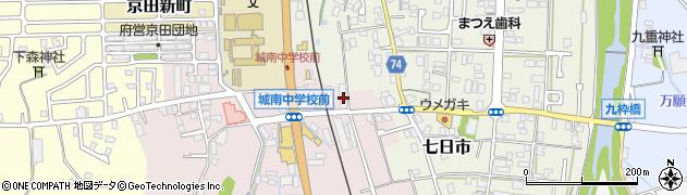 京都府舞鶴市京田187周辺の地図