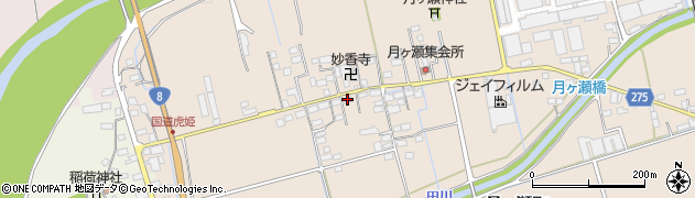 滋賀県長浜市月ヶ瀬町427周辺の地図