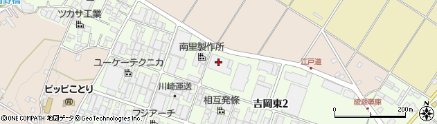 鶴盛工業株式会社　神奈川工場周辺の地図