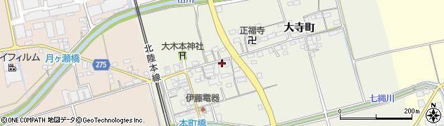 滋賀県長浜市大寺町713周辺の地図