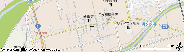 滋賀県長浜市月ヶ瀬町430周辺の地図