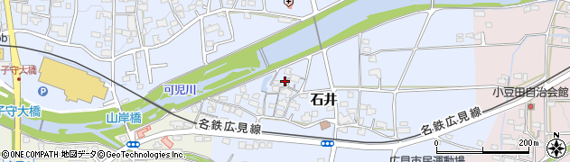 岐阜県可児市石井145周辺の地図