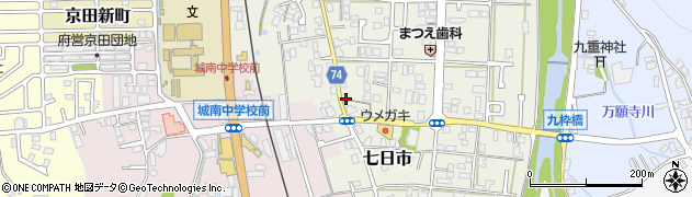 京都府舞鶴市七日市256周辺の地図